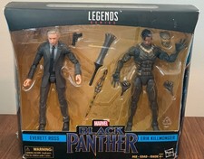 Marvel Legends Black Panther Everett Ross Erik Killmonger 2 Pack Figure Set New