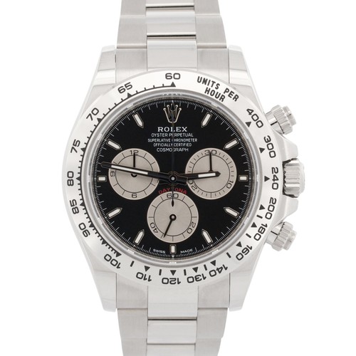 UNPOLISHED 2024 PAPERS Rolex Daytona Cosmograph BLACK 18K Gold 40mm 126509 BOX