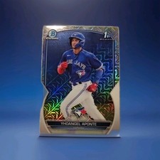 2023 Bowman Chrome Prospects #BCP-110 Yhoangel Aponte, Toronto- Mojo Refractor 
