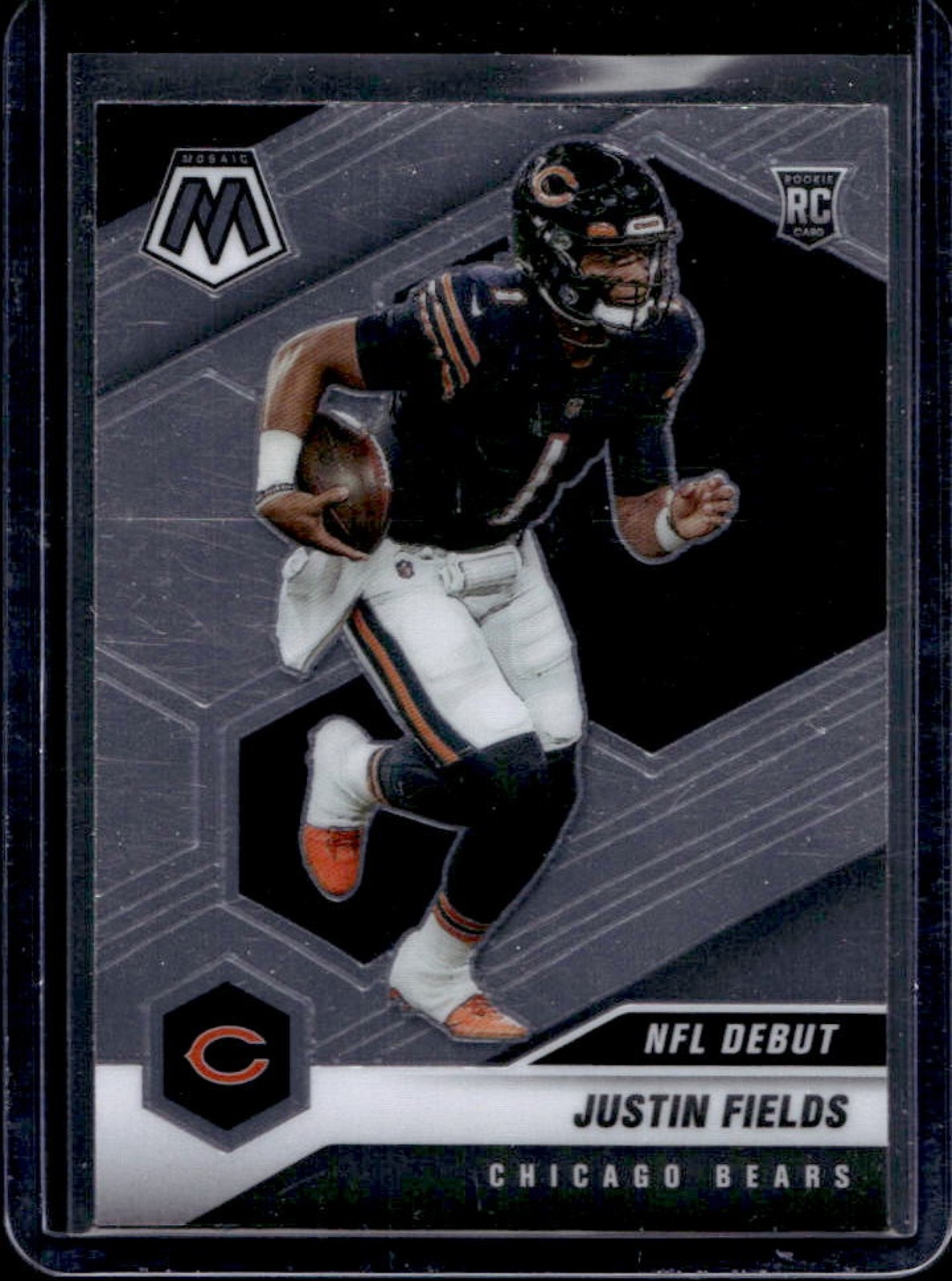 2021 Panini Mosaic Justin Fields RC Rookie #242 Bears