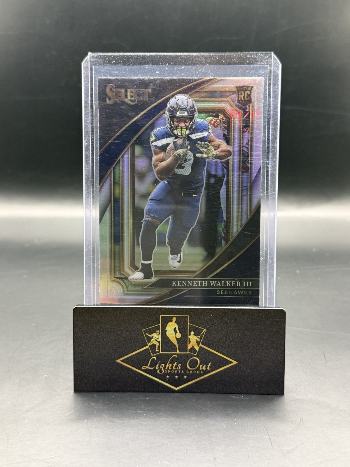 2022-23 Select Kenneth Walker III #388 Rookie Suite Level Silver Prizm Seahawks