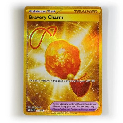 Pokemon - Bravery Charm - 175/142 - SV Stellar Crown - Hyper Rare