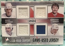 TEAM CANADA 2011 In The Game Decades 1980s For Your Country Game Jersey Relics
