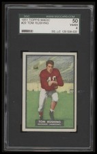 1951 Topps Magic Football Cards 12