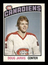 1976-77 O-Pee-Chee #313 Doug Jarvis RC EXMT to NM  TZ1 BXCP70