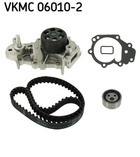 Timing Belt Kit + Water Pump Sheet Steel VKMC 06010-2 SKF for RENAULT TWINGO II - Image 11