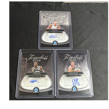 Topps 2025-26 Bowman Chrome Timeless Touch Autograph Lot - Dunn, Smith, Daniels…