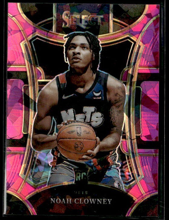 L70,929 - 2023-24 Select Prizms Pink Cracked Ice #325 Noah Clowney /99