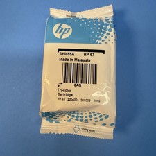 HP 67 Tri Color Ink Cartridge - OEM HP Ink Cartridge - Sealed