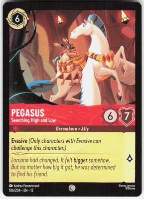 Pegasus Searching High and Low 106/204 Wilds Unknown Disney Lorcana