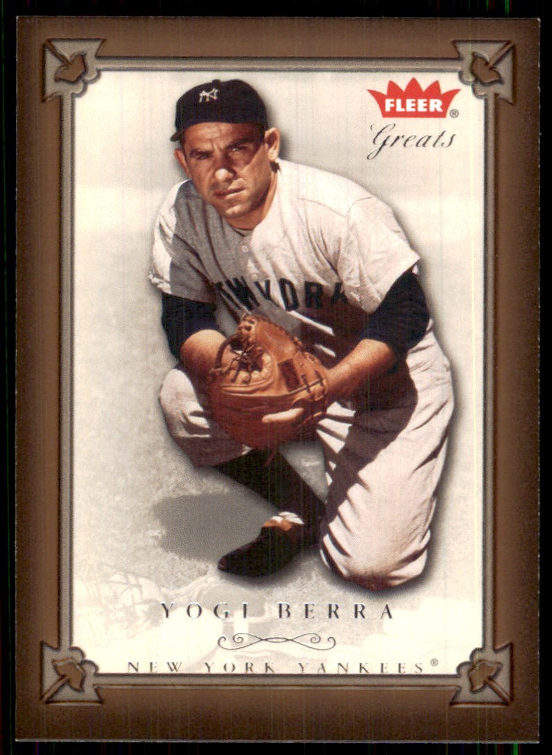 2004 Fleer Greats #78 Yogi Berra New York Yankees