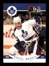  1990 Daniel Marois 284 Maple Leafs 32 Pro Set Hockey Sports Trading Card 