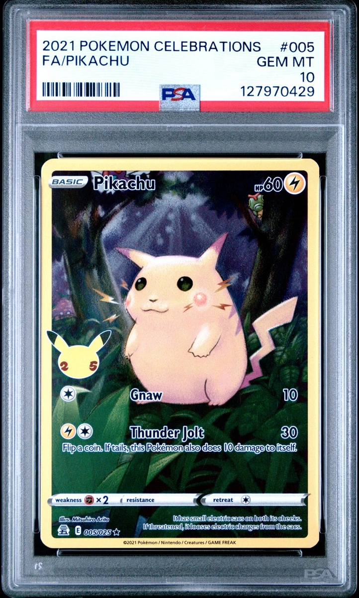 Pikachu Pokémon TCG Professional Sports Authenticator (PSA) Holo