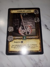 Conan CCG Great Axe Rare 26