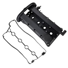 Engine Valve Cover with Gasket and Oil Filler Cap Compatible with Chevy Aveo