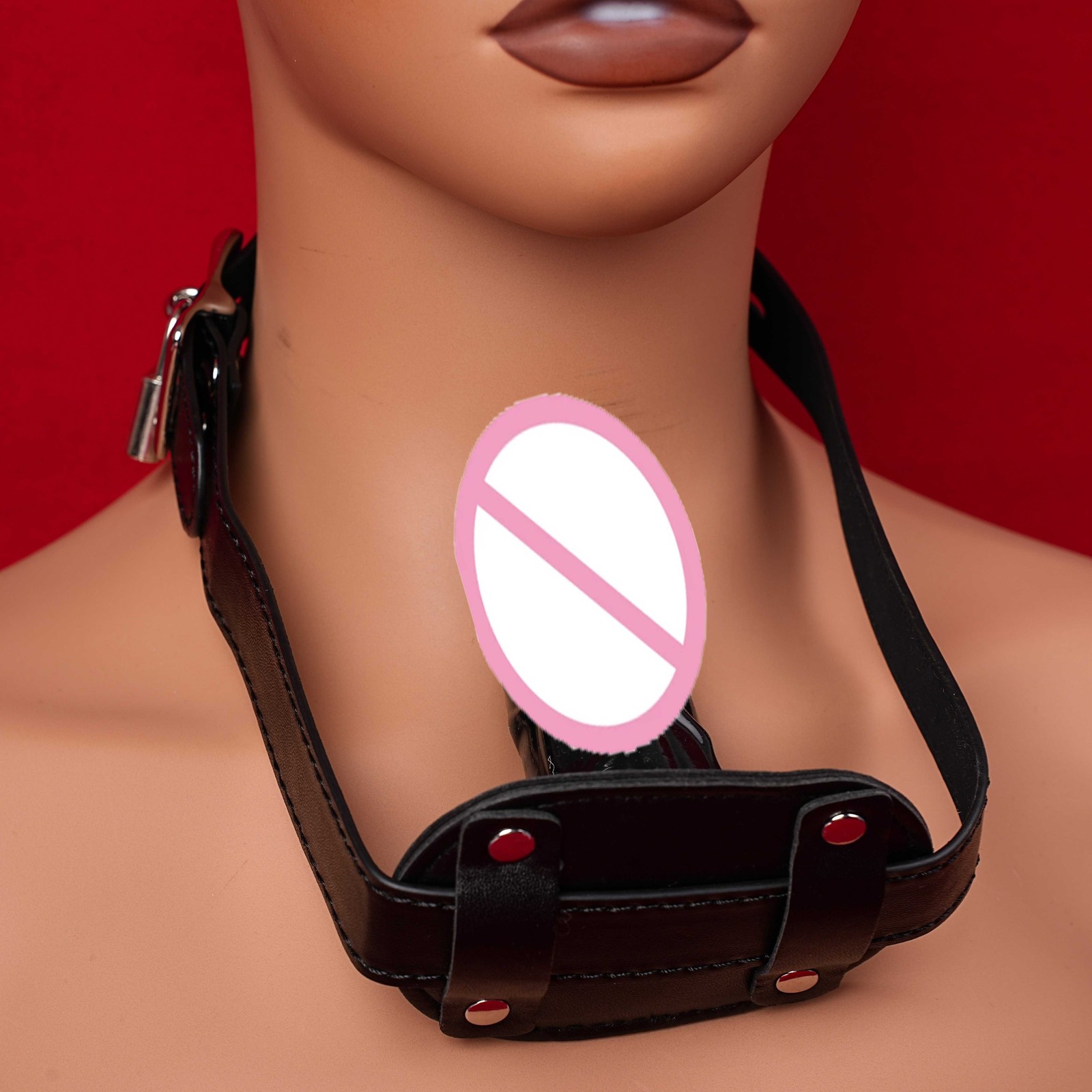 10cm Silikon Abschließbarer Offener Mundknebel Sklavenharness Plug for Couples 10cm Silikon Abschließbarer Offener Mundknebel Sklavenharness Plug for Couples