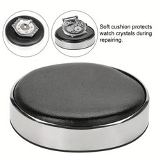 Watch Movement Casing Cushion Leather Protective Pad Holder for Watchmaker Watch