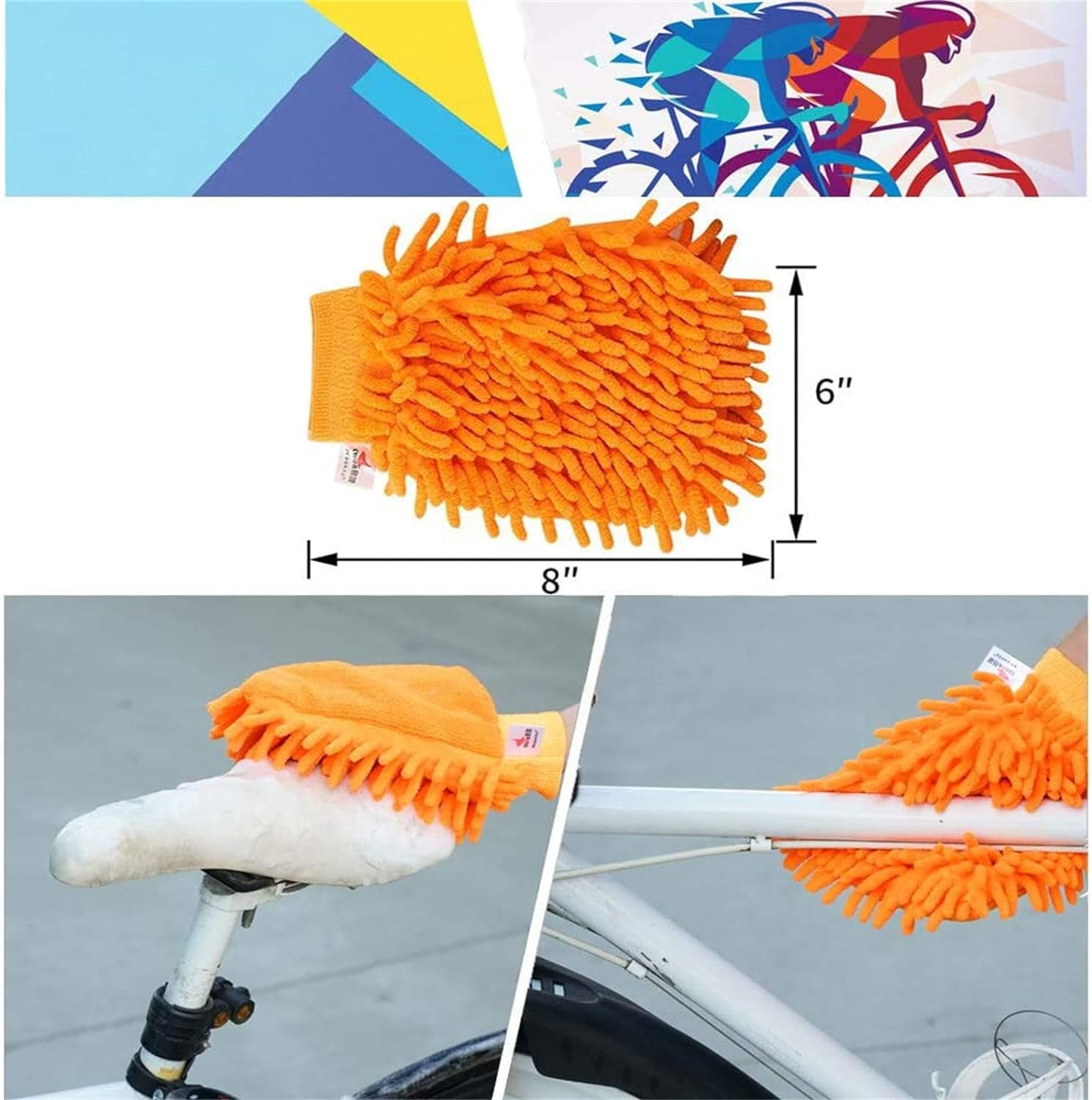 Kit De 9 Piezas Limpieza Cadena Bicicletta Cepillos Para MTB Carretera BMX foto 6