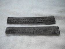 RARE ADVERTISING of BATES TYRES SAMPLE QUALITY BATES ALL WEATHER CYCLING TYRES