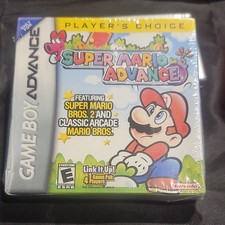 Nintendo Super Mario Advance GBA Multiplayer Platformer E NTSC-U/C 2001