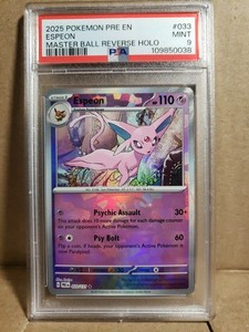 Espeon 2025 Scarlet & Violet: Prismatic Evolutions #033/131