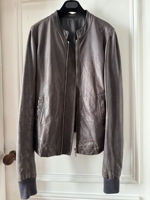 Rick Owens leather jacket -VINTAGE LOOK NO RETURNS!!!!!!!!