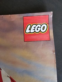 LEGO Set 6285 Manual Instructions ONLY Black Seas Barracuda 1989