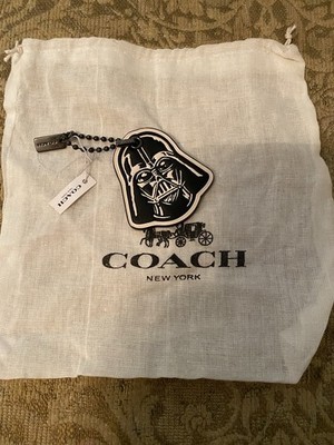 Limited Edition Star Wars X Coach Darth Vader Hang Tag Black