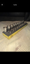 snap on 3/8 shallow/deep socket set