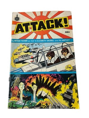 ATTACK! 1975 Spire Christian Comic Mitsuo Fuchida Pearl Harbor Al Hartley