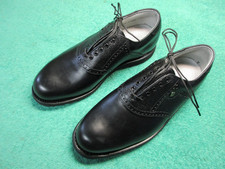 "NEW" FootJoy Premiere Classic Dry Golf Shoes Size 8 EEE, Spikeless Black Saddle