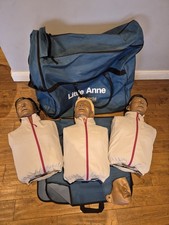 Laerdal Little Anne 3 Pack Training Manikin Adult First Aid Resuscitation 
