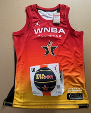 NEW NIKE Caitlin Clark #22 WNBA All Star Game 2025 Jersey Adult L Large & Ball