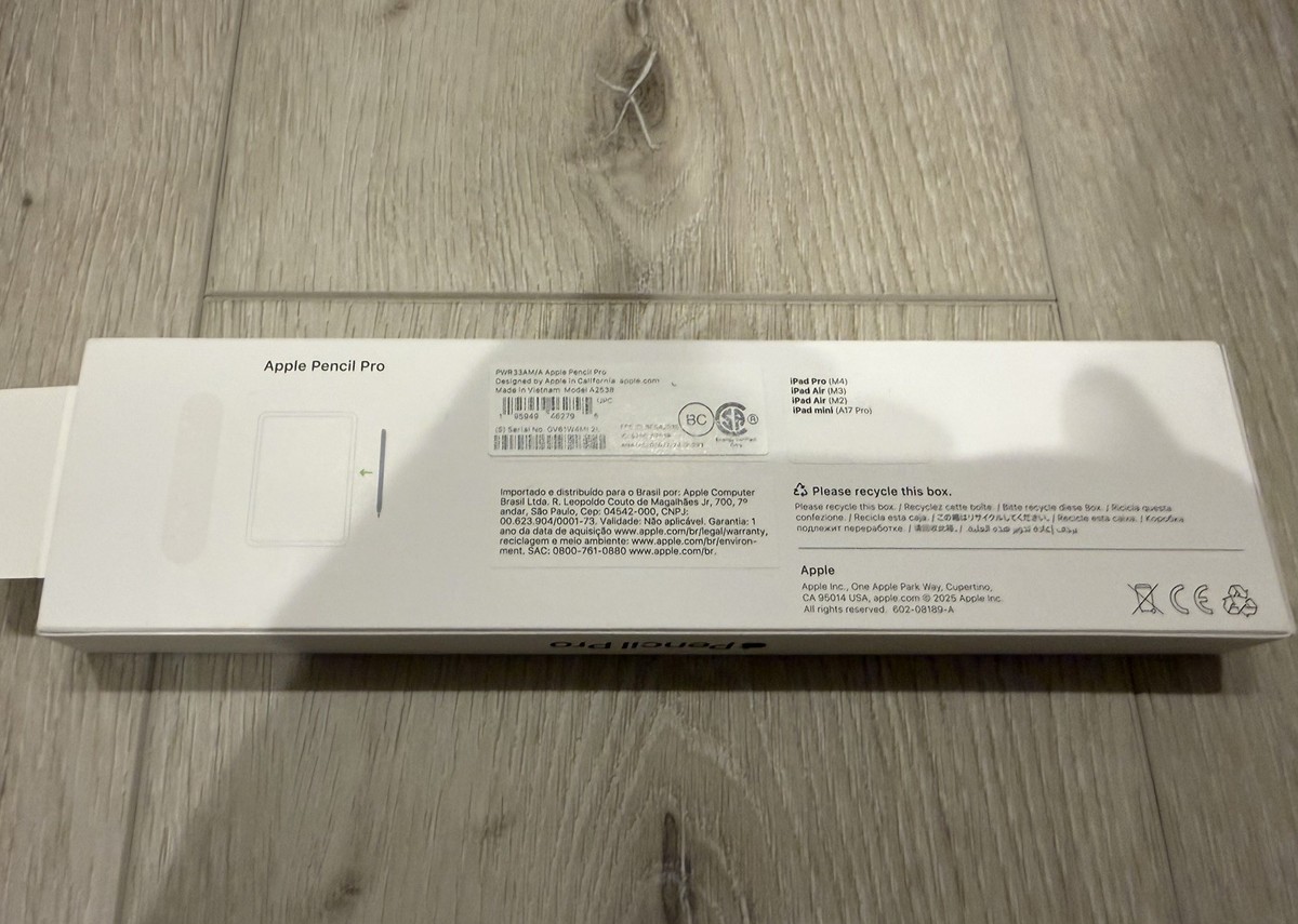 Apple Pencil Pro White A2538 PWR33AM/A for sale online | eBay