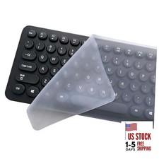 Ultra Thin Desktop PC Silicone Clear Keyboard Cover Without Keyboard Position