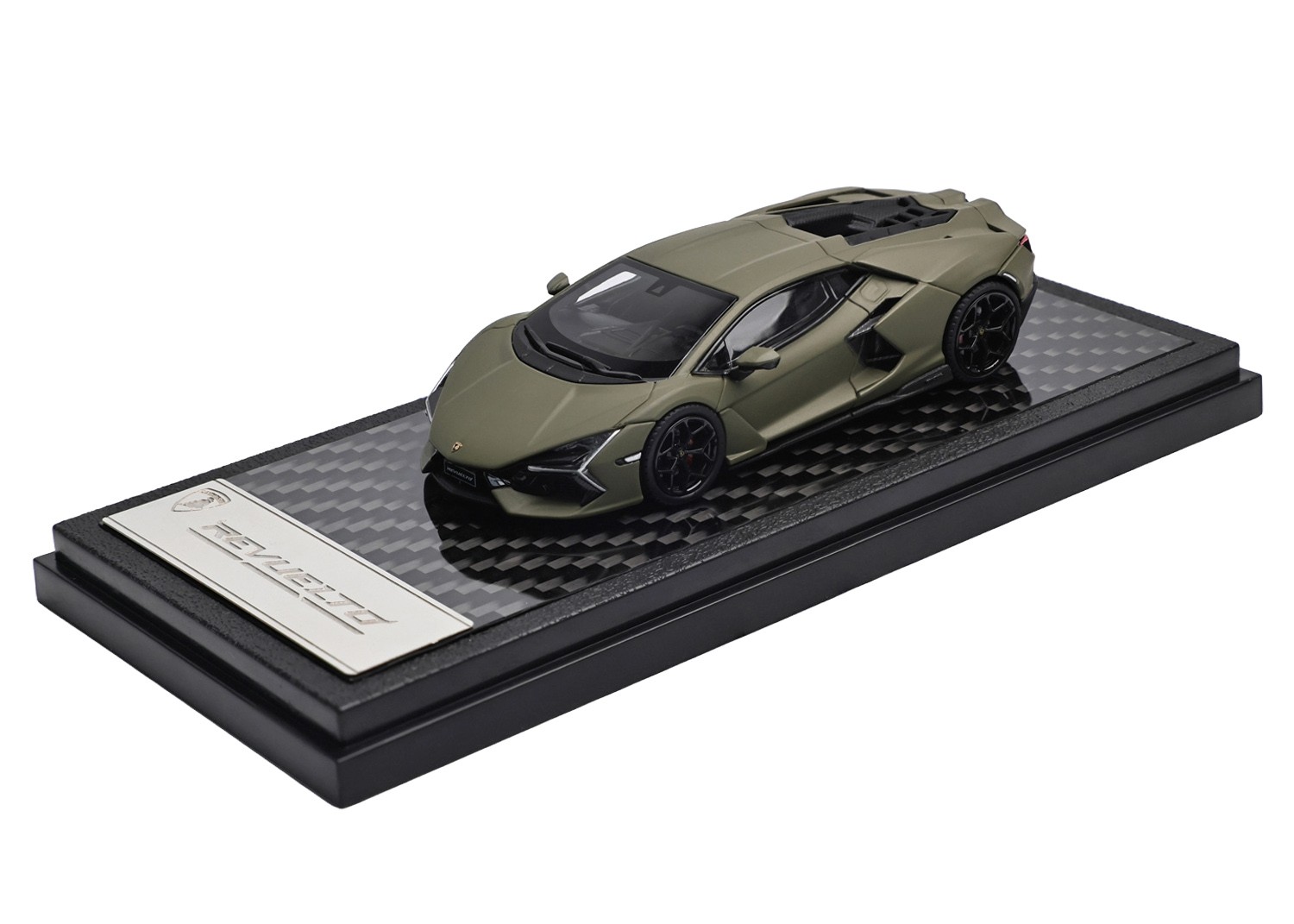 LCD Models 1/64 LAMBORGHINI REVUELTO MATTE GREEN Diecast Model