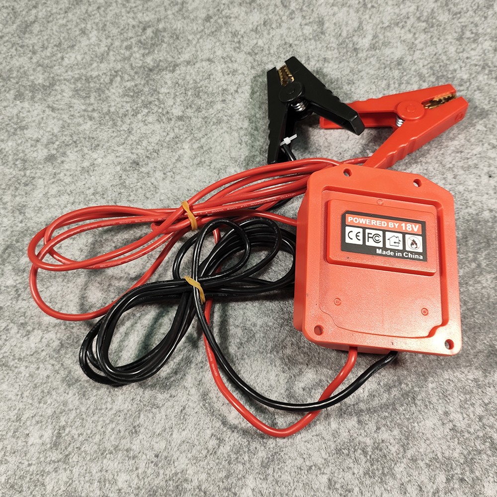 Power Battery Jumper Starter Jump Kit 8 AWG Auto Booster Cable for Milwaukee M18