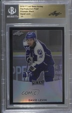 2016-17 Leaf Metal 1/1 David Levin #BA-DL1 f5q