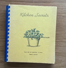Vintage Kitchen Secrets Cookbook Blue Ridge Christian Academy 1970 Asheville NC