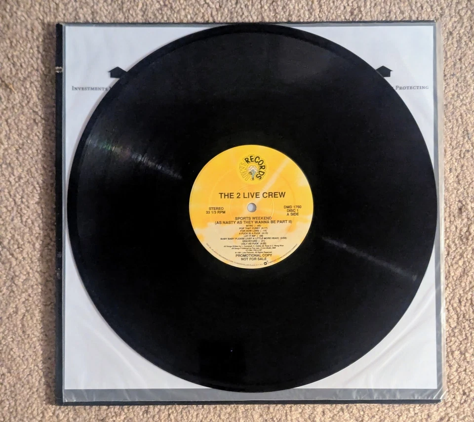 2 LIVE CREW SPORTS WEEKEND (AS NASTY AS THEY WANNA BE PART II) 2LP VINYL - Image 2 of 4