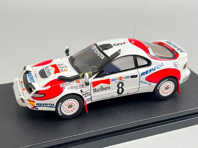 1:43 HPI 8004 Toyota Celica Turbo 4WD Safari 1992 #8 Marlboro