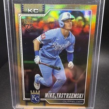 2026 Topps Series 1 - Mike Yastrzemski #242 Gold Foil /50 Royals