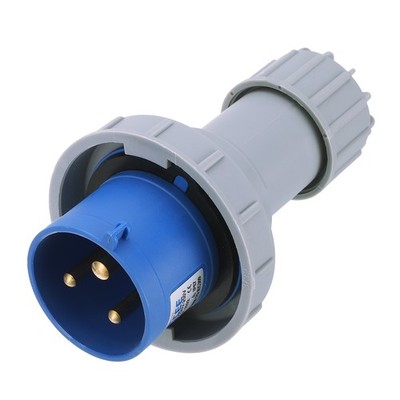 Industrial Connector EEC Male IP67 220-250V 32A 2P+E for Aviation
