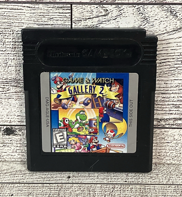 Game & Watch Gallery 2 (Nintendo Game Boy Color, 1998) for sale