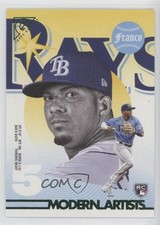 2022 Topps Gallery Modern Artists Green 197/250 Wander Franco #MA-12 oy9