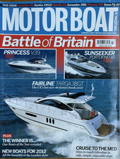 Hunton XRS37, Princess V39, Sunseeker 40, Fairline Targa 38GT & in MB&Y (3/12)