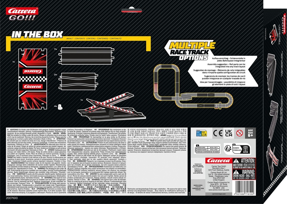 Carrera GO!!! 71610 Extension Pack - Mega XXL 1:43 Slot Car Track