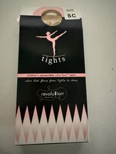 Revolution Dancewear Child Dark Tan Convertible Tights