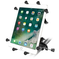 RAM Yoke Clamp Mount with X-Grip for 9"-10" Tablets - Works With or Without Case