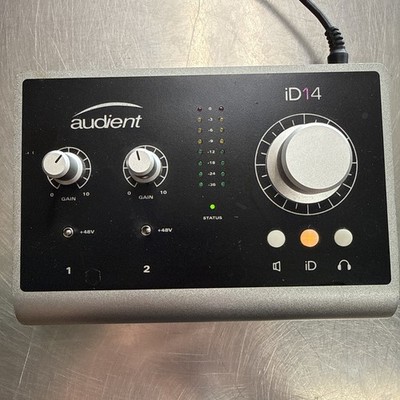Audient ID14 USB Audio Interface - Silver